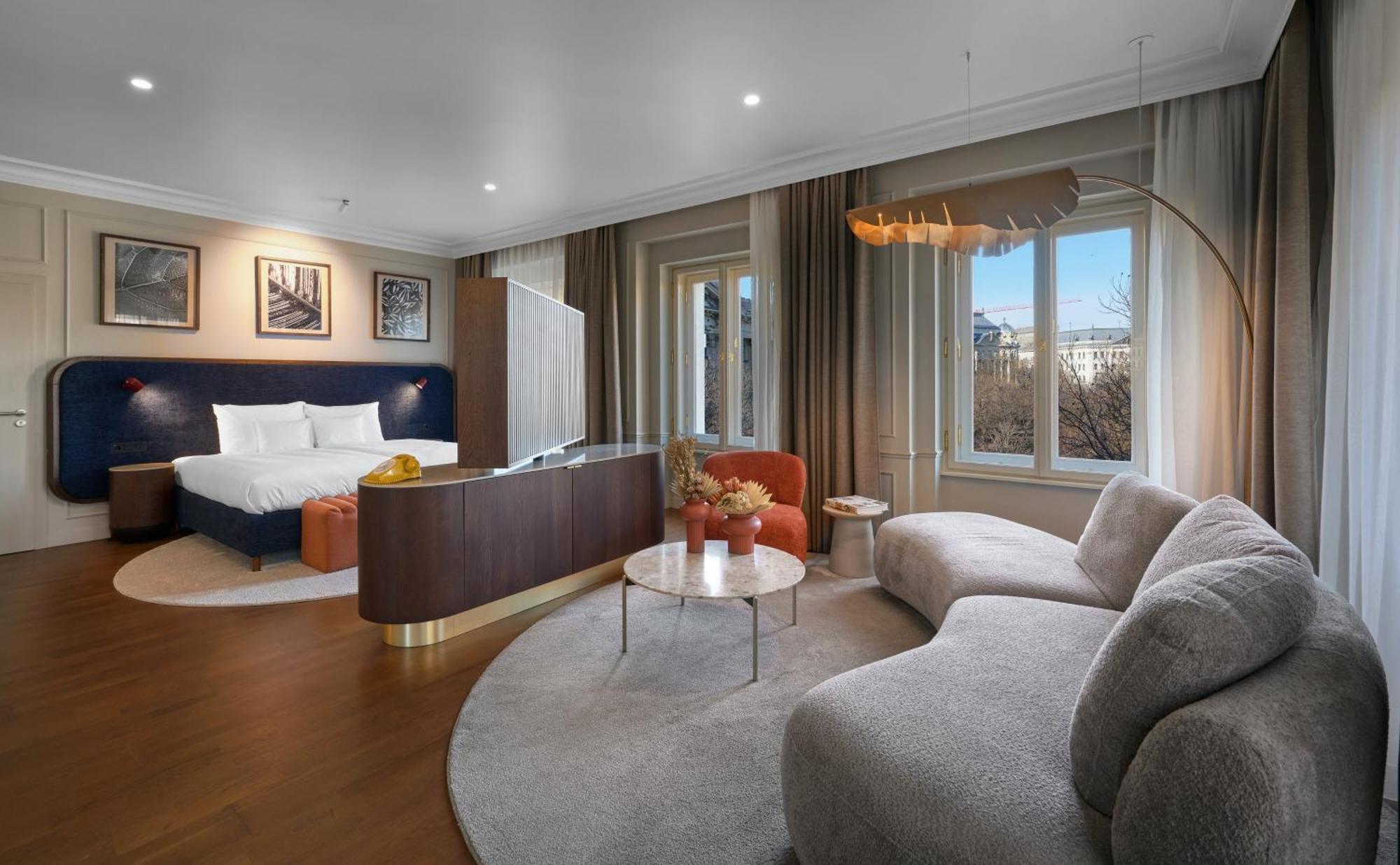 Verno House Budapest, Vignette Collection By Ihg Ngoại thất bức ảnh A suite at the hotel